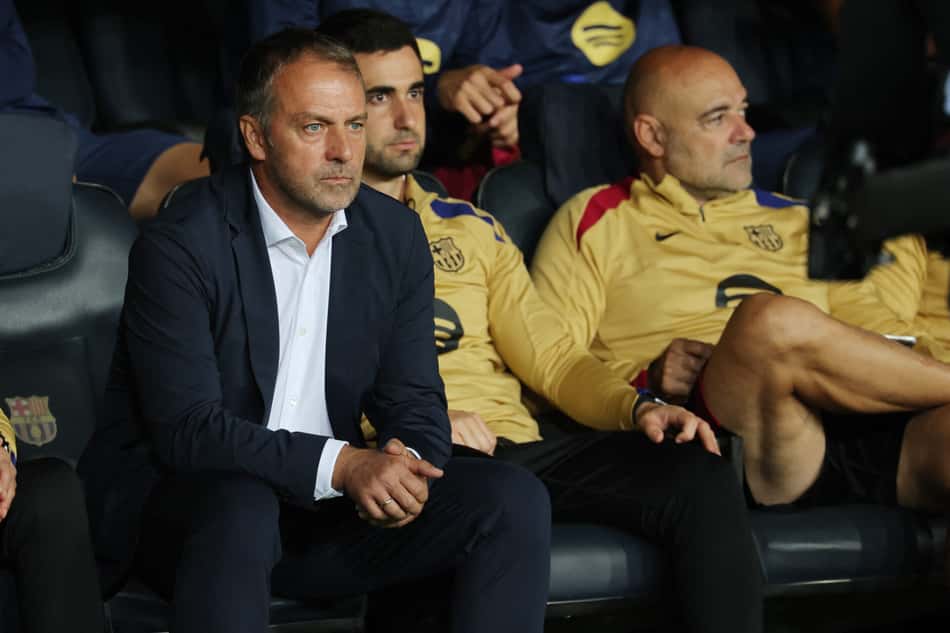 Hansi Flick em Barcelona 5x0 Young Boys pela Champions League