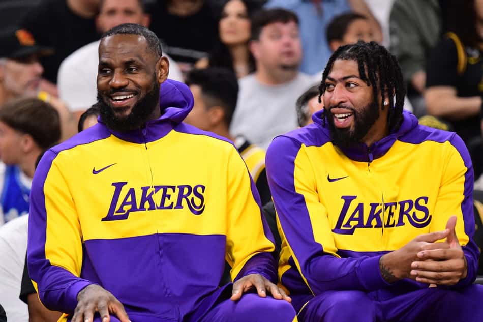 LeBron James e Anthony Davis - Los Angeles Lakers - NBA