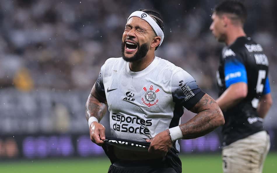 Memphis se declara ao Corinthians: "privilégio jogar por esse clube"