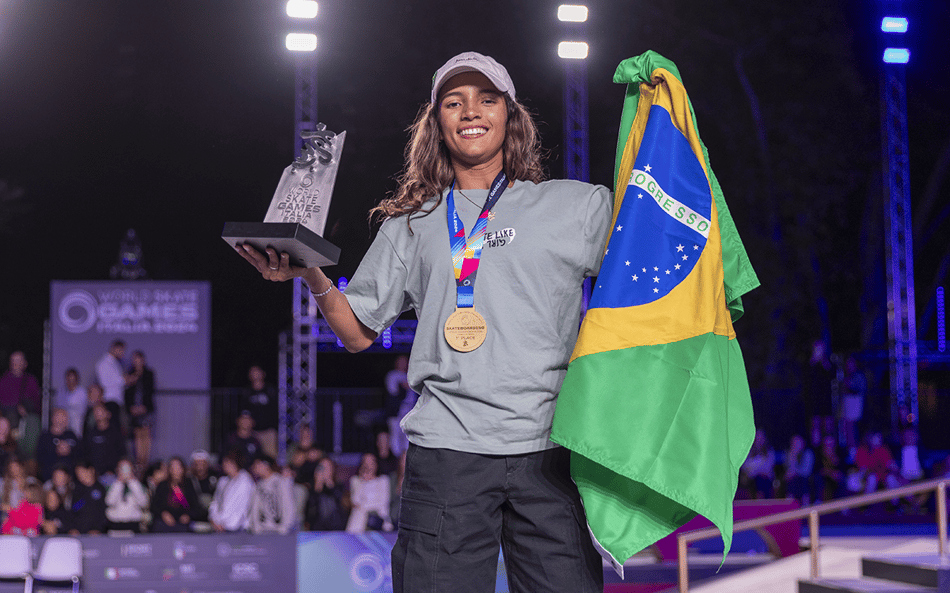Rayssa Leal na etapa da Austrália da SLS: veja horário e onde assistir