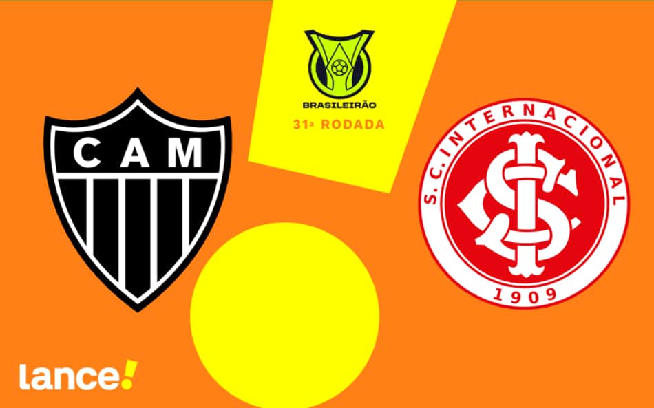 Atlético-MG x Internacional: onde assistir, horário e escalações do jogo pelo Brasileirão