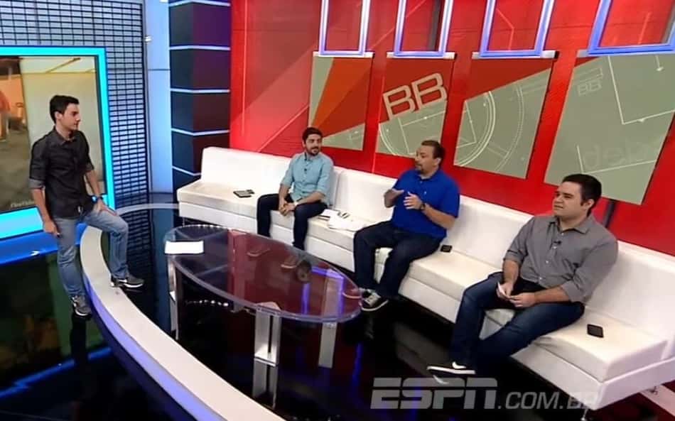 Alê Oliveira revela desafeto com jornalista da ESPN: 'Me odeia muito'
