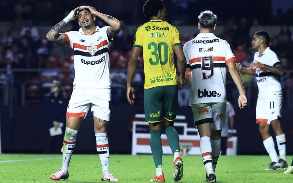 São Paulo enfrenta Cuiabá desfalcado e de olho no G4