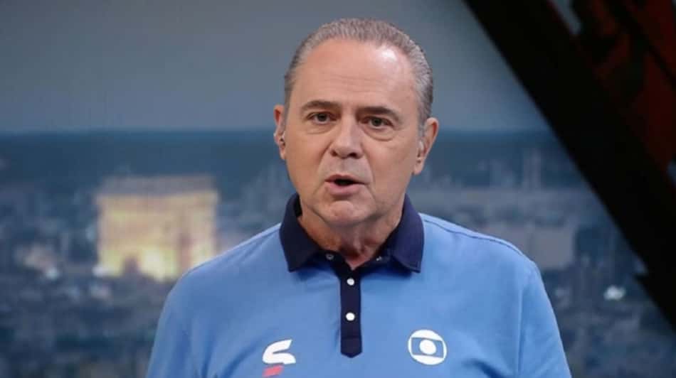 Luis Roberto narrou Brasil x Chile pela Globo (Foto: Reprodução)