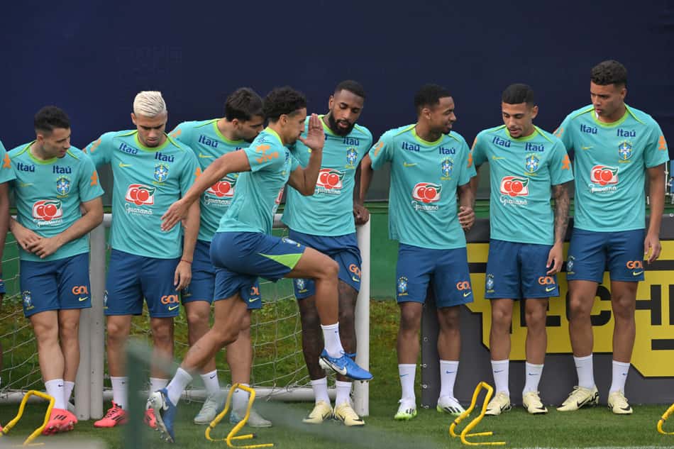 Jogadores da Seleção Brasileira