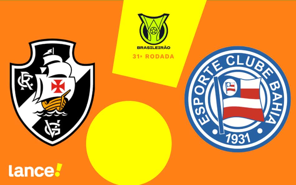 Vasco x Bahia: onde assistir, horário e prováveis escalações do jogo pelo Brasileirão