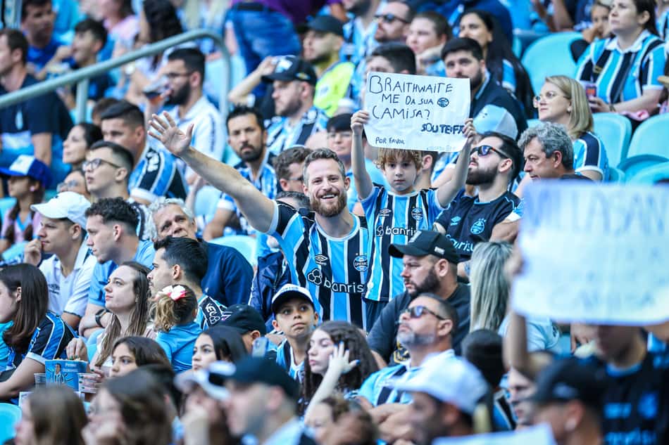 Expectativa de Arena lotada para Grêmio e Juventude (Foto: Lucas Uebel/Grêmio FBPA)