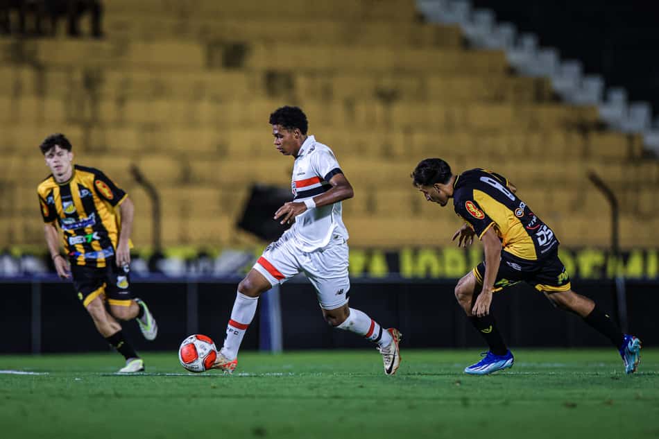São Paulo e Novorizintino ficaram no empate em 1 x 1 na partida de ida da final