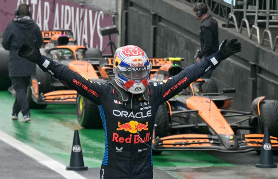 AUTO-PRIX-F1-BRA-RACE Max Verstappen