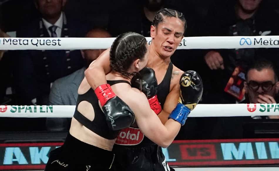 Boxing: Undercard Serrano vs Taylor Katie Taylor Amanda Serrano