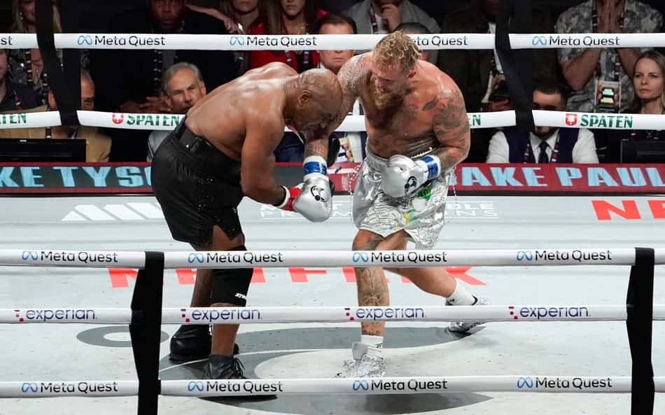 Internautas criticam luta entre Mike Tyson e Jake Paul: 'Acordado para isso?'