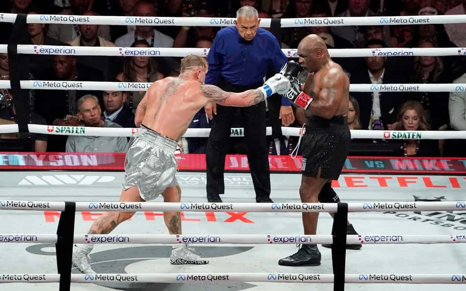 Tyson x Paul: transmissão da luta pela Netflix alcançou mais de 60 milhões de lares