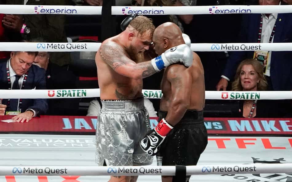 Após se enfrentarem, Mike Tyson e Jake Paul desafiam novos oponentes