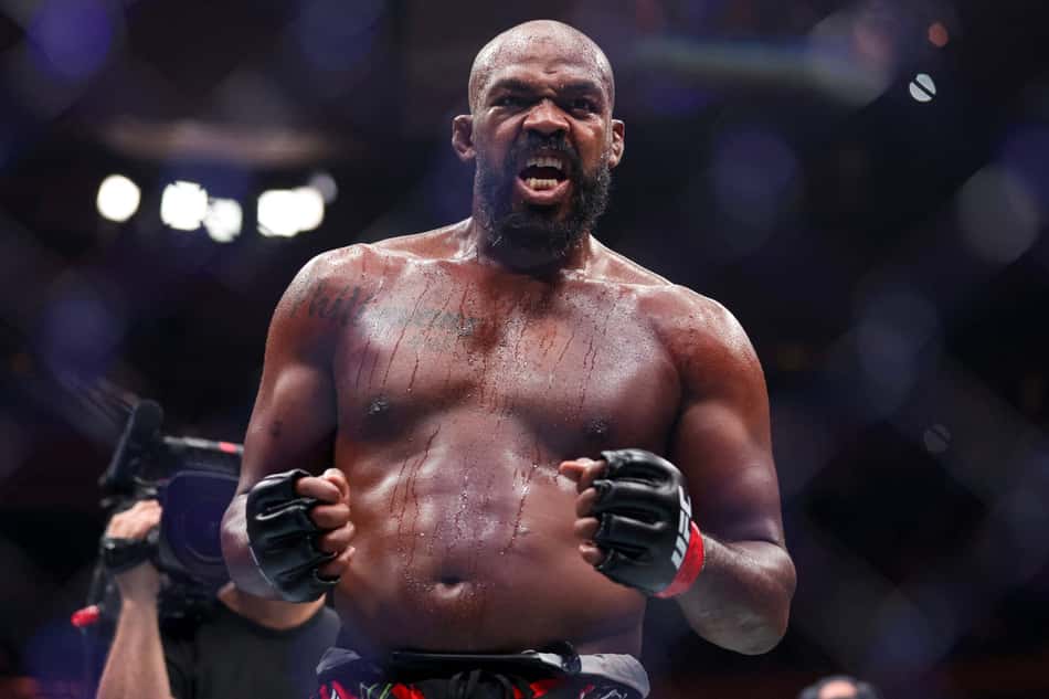Jon Jones quer voltar da aposentadoria no UFC da Casa Branca (Foto: Sarah Stier/AFP)