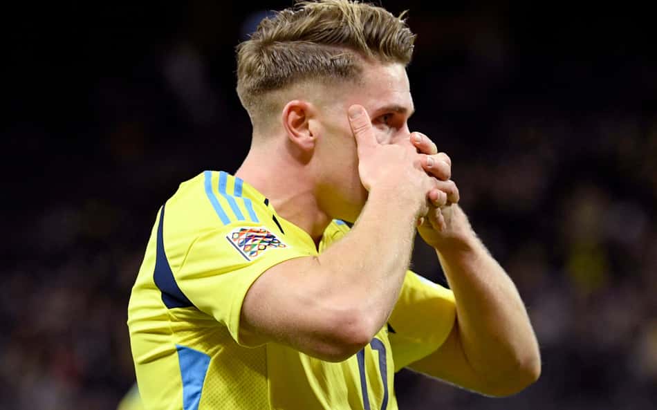 Nations League: Gyökeres faz quatro gols, e Alemanha empata em ritmo de treino