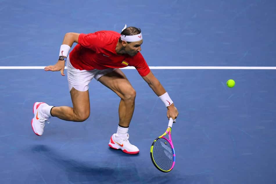 TENNIS-DAVIS CUP-NED-ESP Rafael Nadal