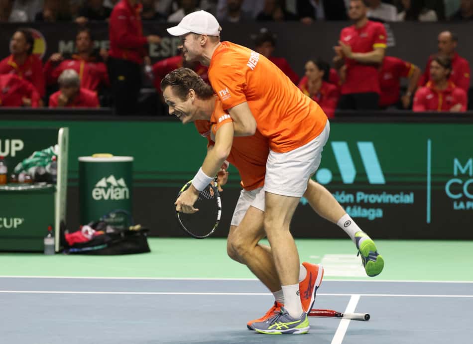 TENNIS-DAVIS CUP-NED-ESP