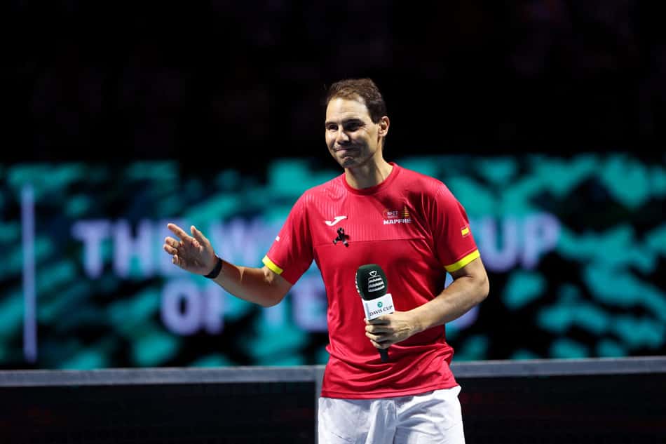 TENNIS-DAVIS CUP-NED-ESP Nadal 