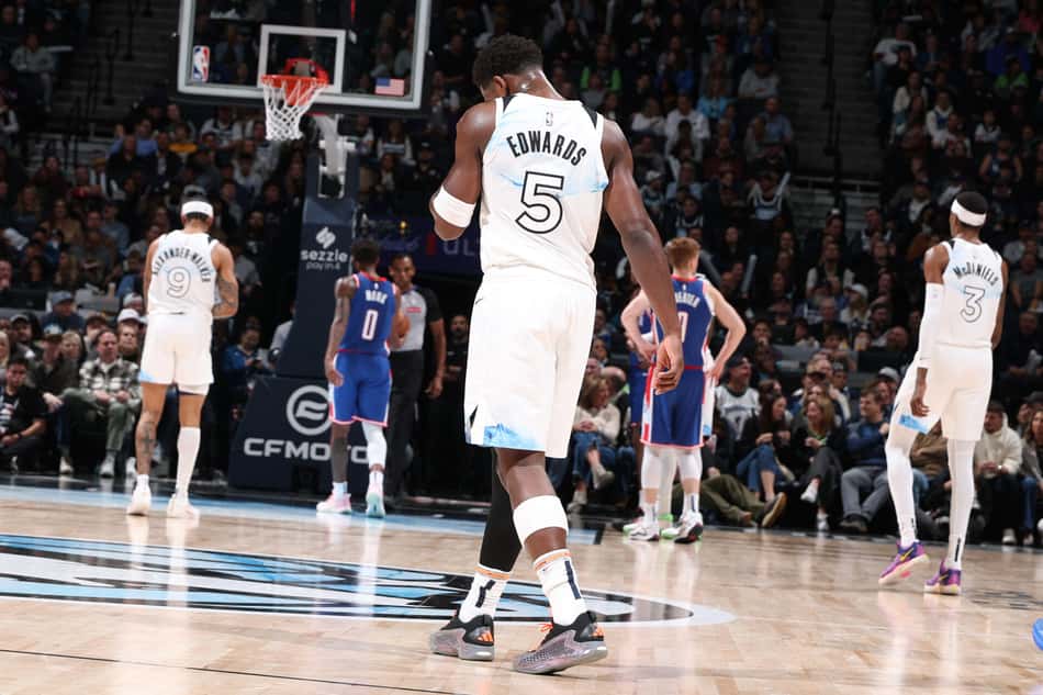 Sacramento Kings vs Minnesota Timberwolves Anthony Edwards