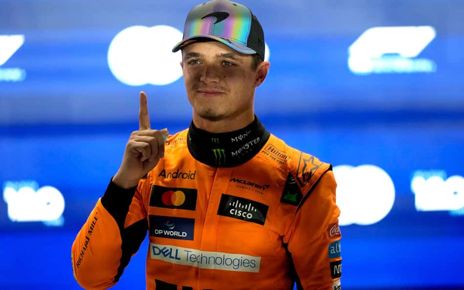 Norris mira maximizar pontos no Catar e vê 'trabalho feito por hoje' com pole da sprint
