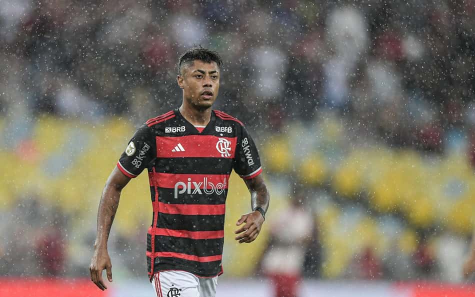 Bruno Henrique em ação pelo Flamengo
