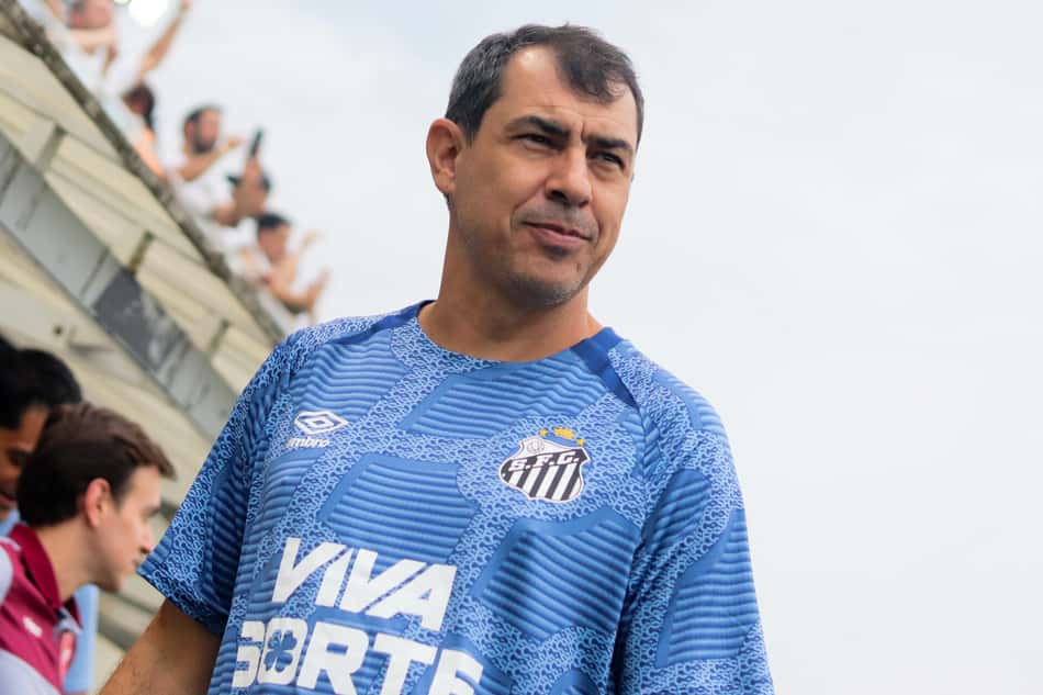 Fábio Carille, técnico do Santos