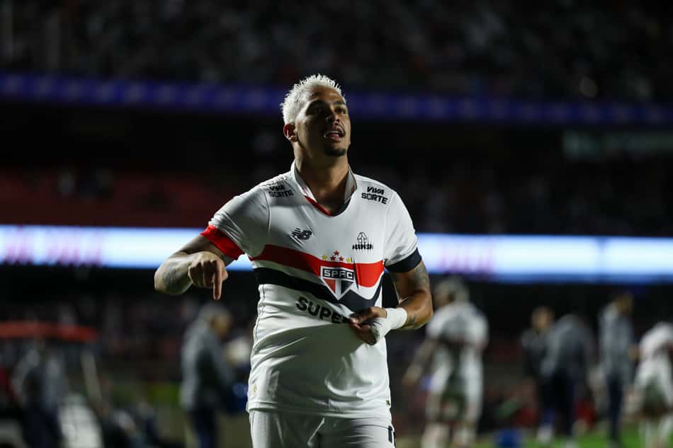 Luciano, atacante do São Paulo