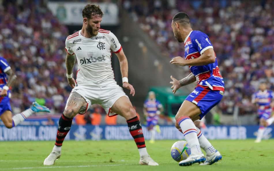 'Feliz pela atuação', diz Léo Pereira sobre empate do Flamengo contra o Fortaleza