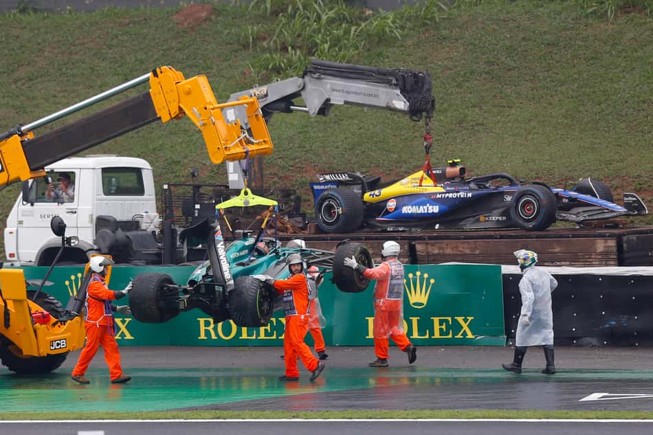 Colapinto - Stroll - GP de São Paulo - Fórmula 1
