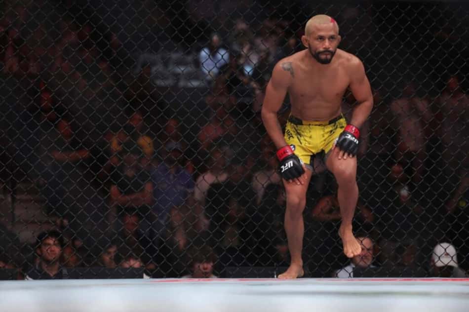 Deiveson Figueiredo luta no UFC Rio deste sábado (Foto: Carmen Mandato/Getty Images/AFP)