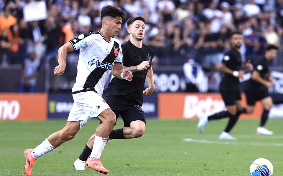 Web inocenta titular do Vasco em goleada parcial sofrida contra o Corinthians: 'Dá dó'