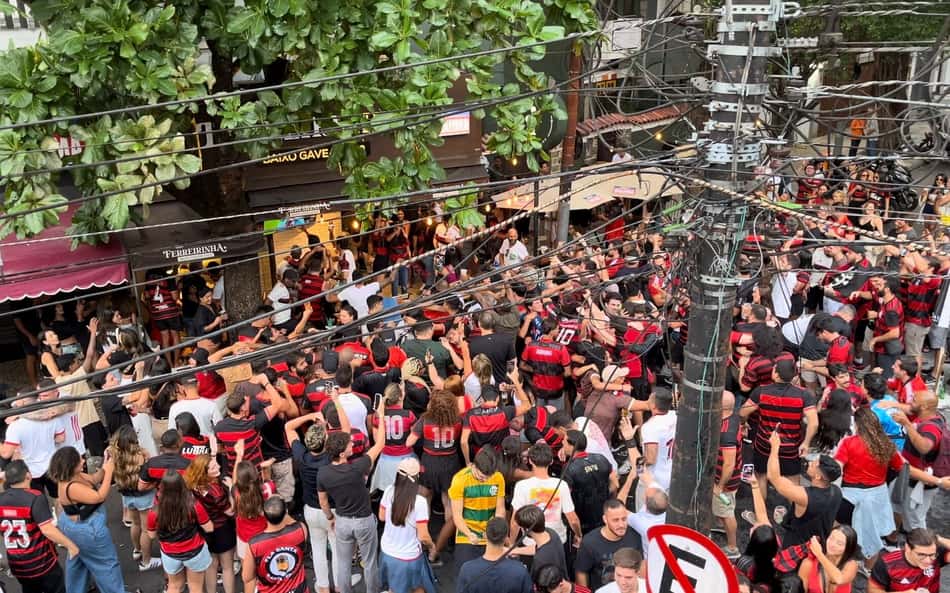 Flamengo 'toma conta' do Rio com festas pela Copa do Brasil; veja