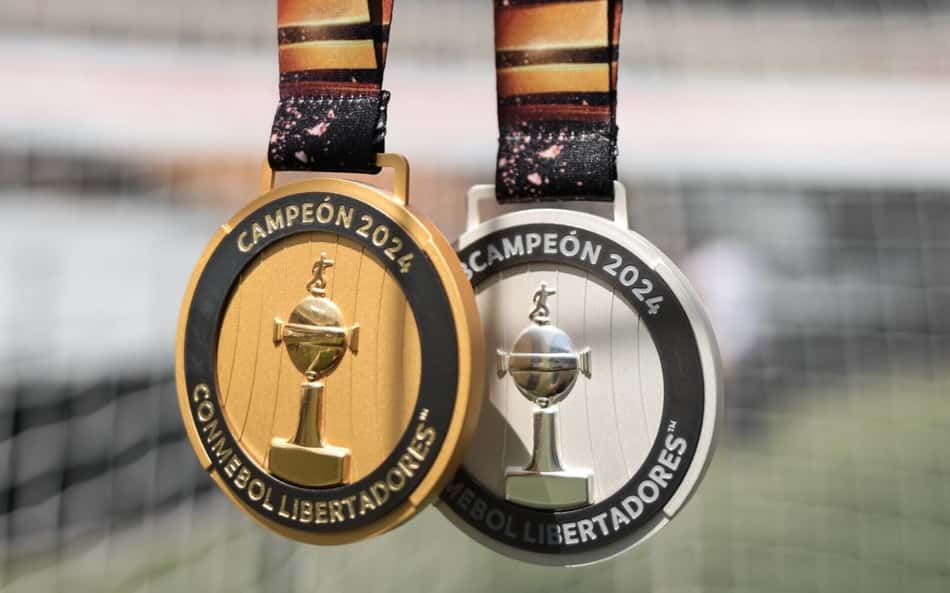 Medalhas da Libertadores ganham novo design; confira