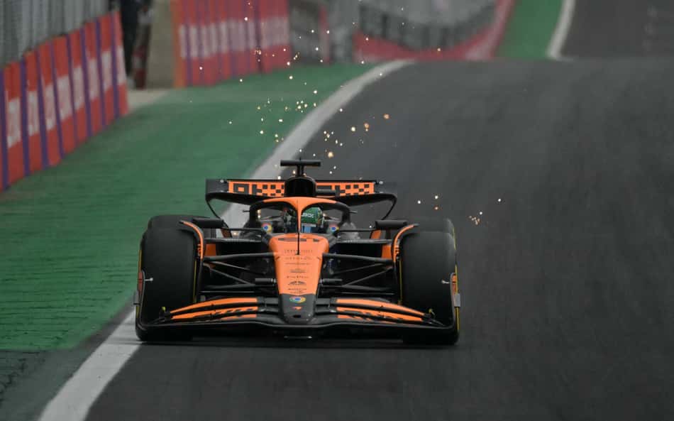Piastri celebra pole na sprint do GP de São Paulo da F1, mas critica asfalto: 'Muito ruim'