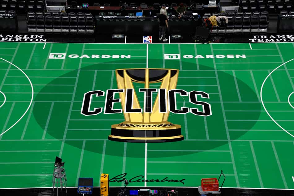 Quadra Boston Celtics - Copa NBA