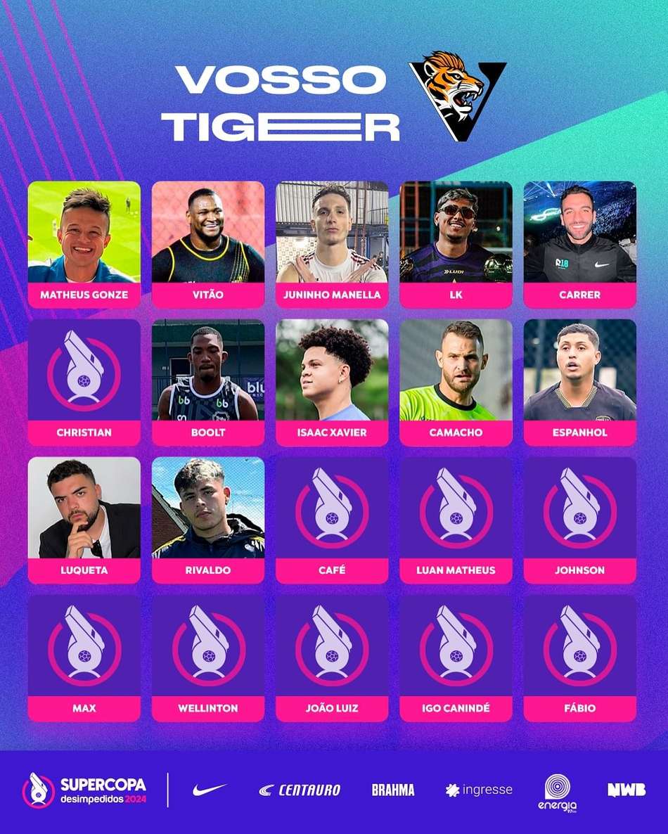 Vosso Tiger Supercopa Desimpedidos