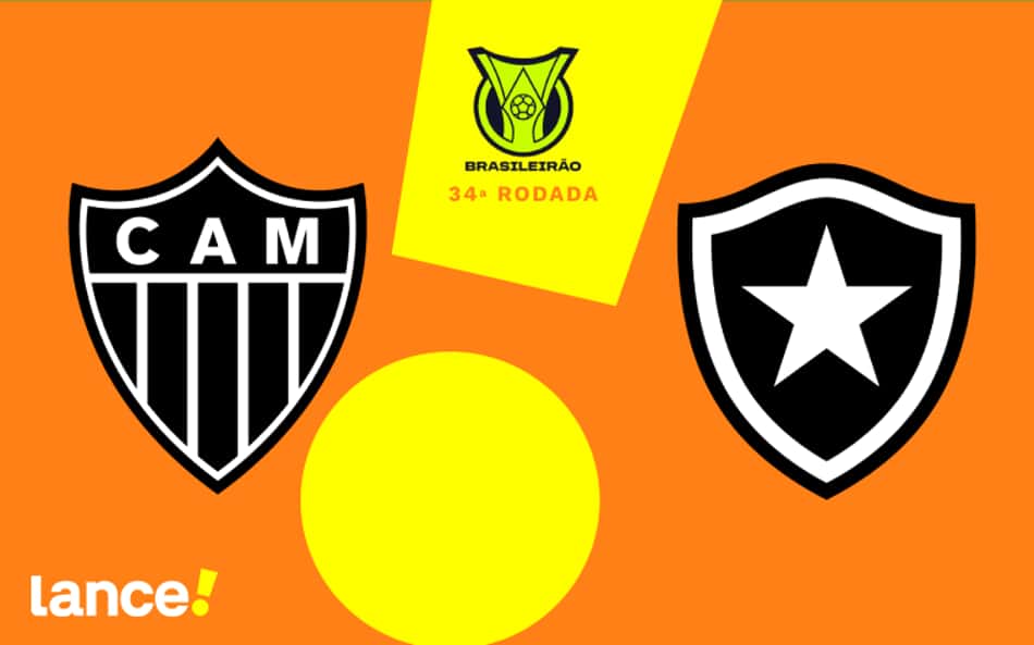 Atlético-MG x Botafogo: onde assistir ao vivo, horário e escalações do jogo pelo Brasileirão