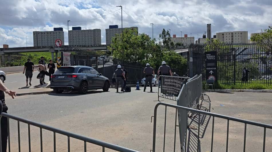 Corinthians Vasco da Gama briga Polícia Neo Química Arena
