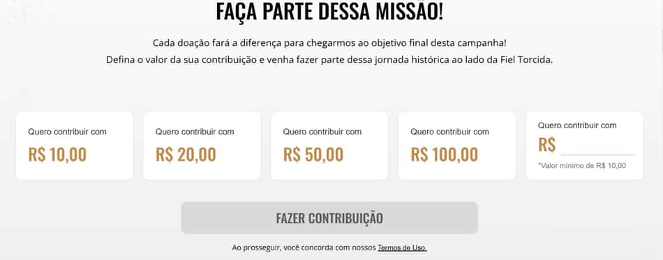 Corinthians Vaquinha