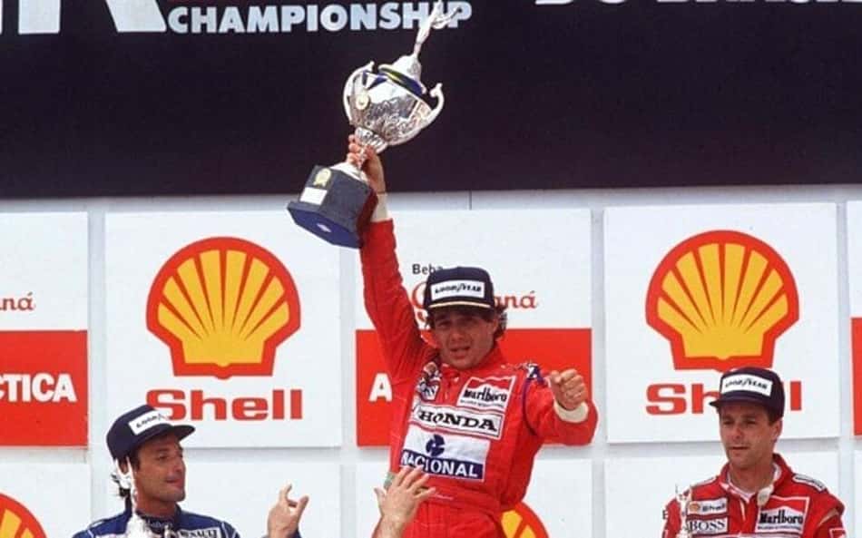 Relembre a última vitória de Ayrton Senna em casa pela F1