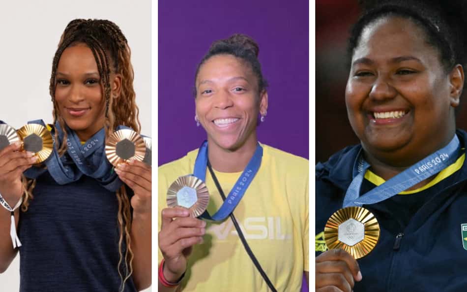 Rafaela Silva exalta pódios de Bia Ferreira e Rebeca Andrade nas Olimpíadas: 'Celebração'