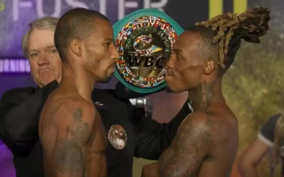 Robson Conceição x O'Shaquie Foster: lutadores batem peso e confirmam revanche