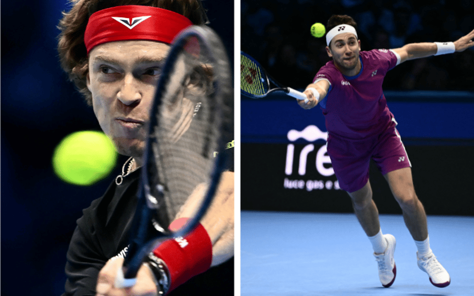 Ruud x Rublev: onde assistir e horário da partida do ATP Finals