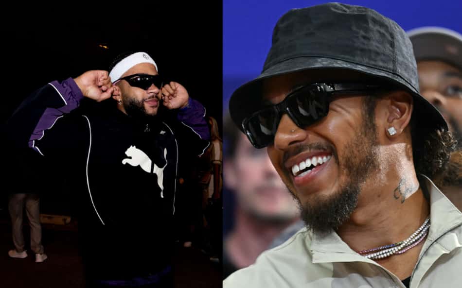 Memphis Depay e Lewis Hamilton 'disputam' coração de ex-BBB; entenda