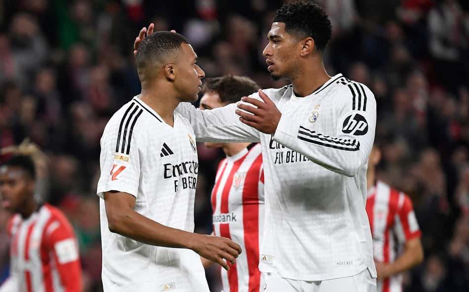 Mbappé perde pênalti, e Real Madrid é derrotado pelo Bilbao em La Liga