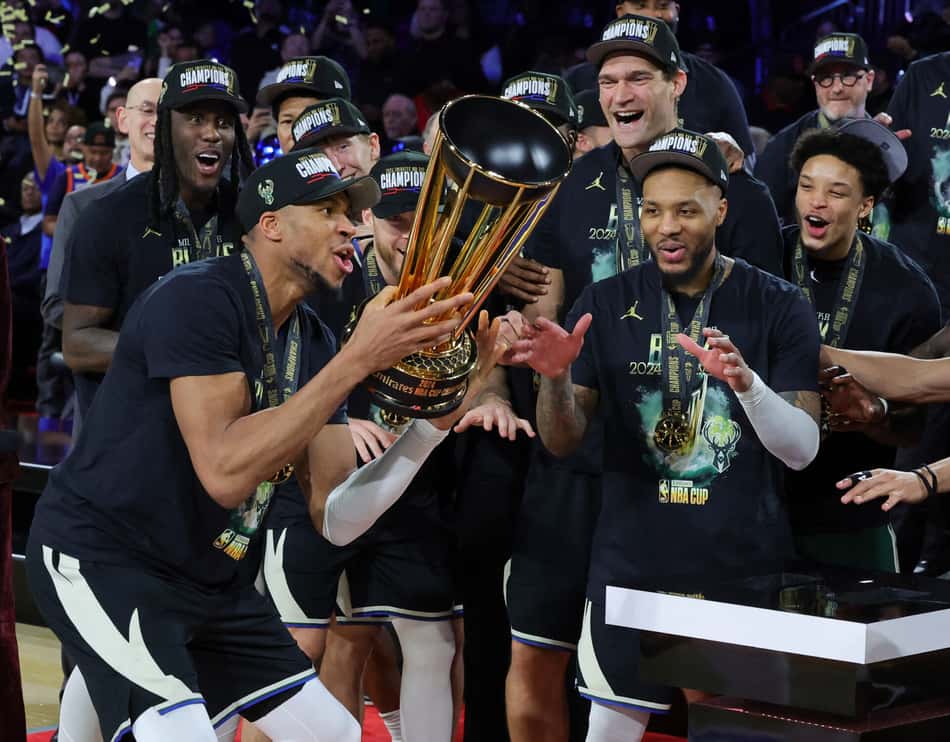 Milwaukee Bucks v Oklahoma City Thunder: Championship – Emirates NBA Cup 2024