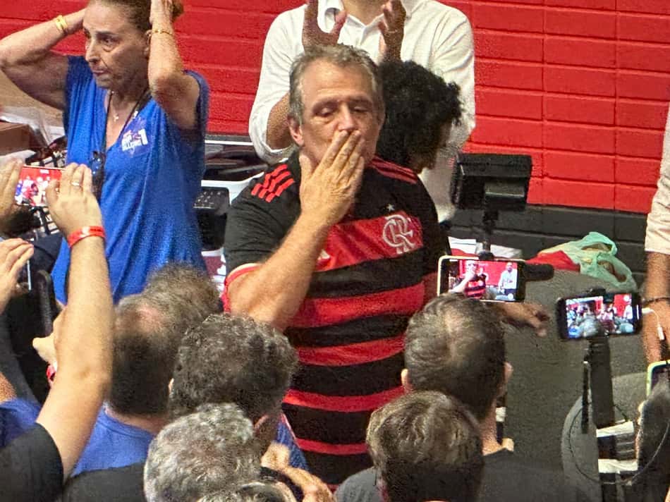 Luiz Eduardo Baptista, o BAP, é eleito presidente do Flamengo