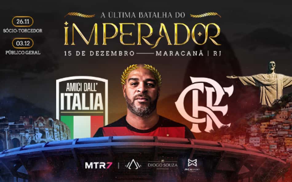 Despedida de Adriano: como comprar ingressos para assistir ao jogo
