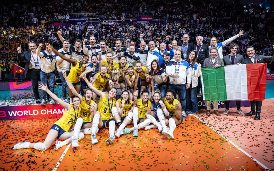 Conegliano de Gabi é tricampeão do Mundial de vôlei; Praia Clube fica em quarto