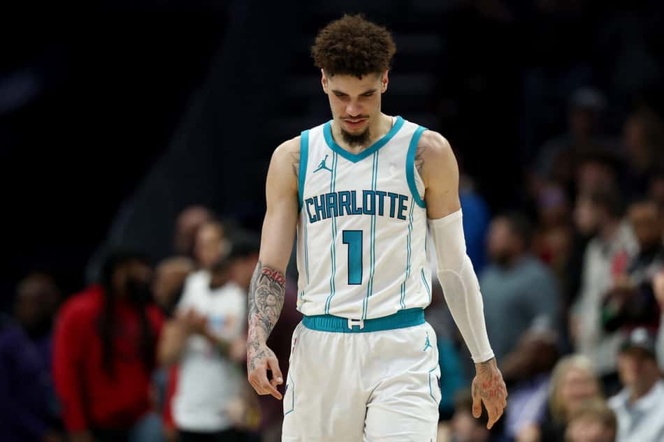 LaMelo Ball - Charlotte Hornets x Miami Heat - NBA